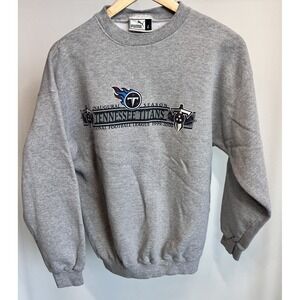 Vintage PUMA Tennessee Titans INAUGURAL SEASON Pullover  Sweatshirt Men's L RARE